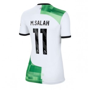 Liverpool Mohamed Salah #11 Replika Udebanetrøje Dame 2023-24 Kortærmet